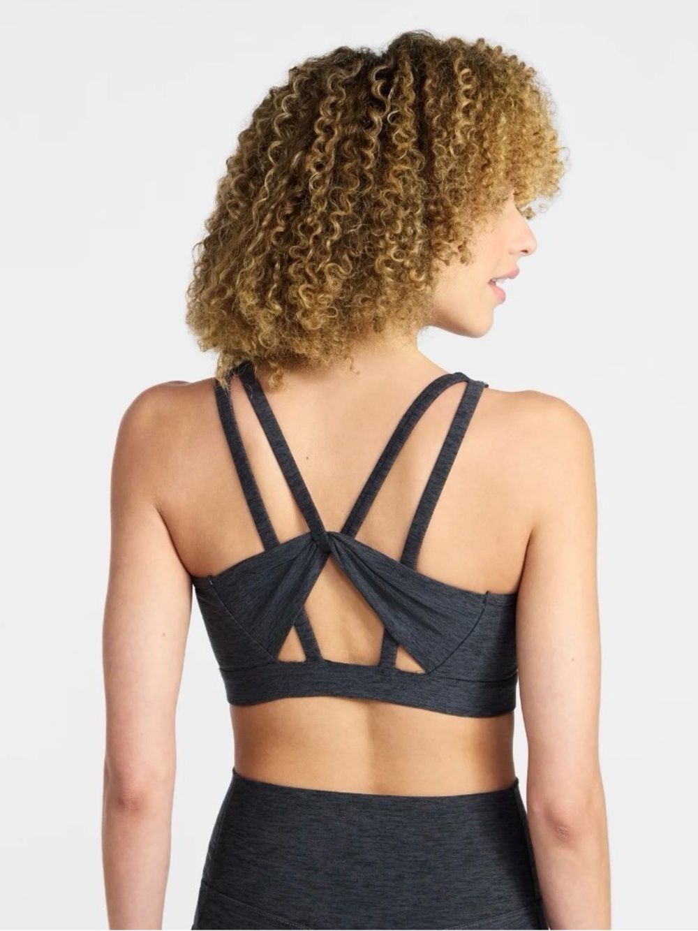 Butter core twist sports bra